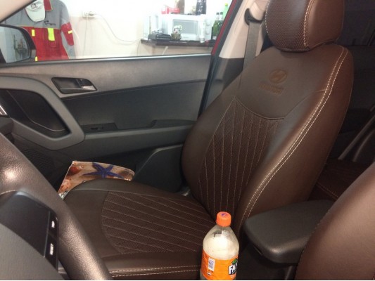 Авточехлы на Hyundai Creta