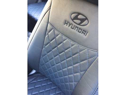 Авточехлы на Hyundai Solaris 2
