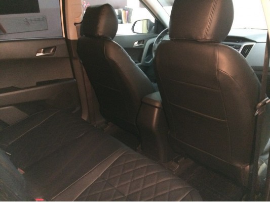 Каркасные авточехлы на Hyundai Creta Каркасные авточехлы на Hyundai Creta