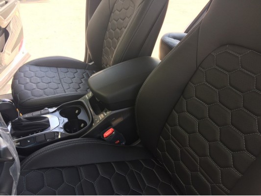 Каркасные авточехлы на Hyundai Santa Fe 3