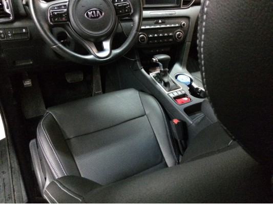 Каркасные авточехлы на KIA Sportage 4