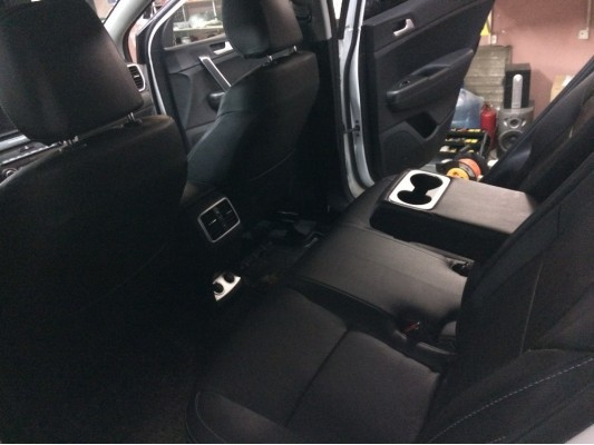 Каркасные авточехлы на KIA Sportage 4