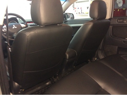 Каркасные авточехлы на Mitsubishi Lancer 10 Каркасные авточехлы на Mitsubishi Lancer 10