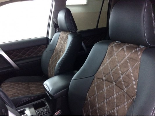 Каркасные авточехлы на Toyota Land Cruiser Prado 150