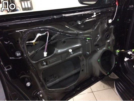 Шумоизоляция дверей